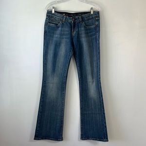 Rerock for Express Women’s Medium Wash bootcut Jeans, Size 4